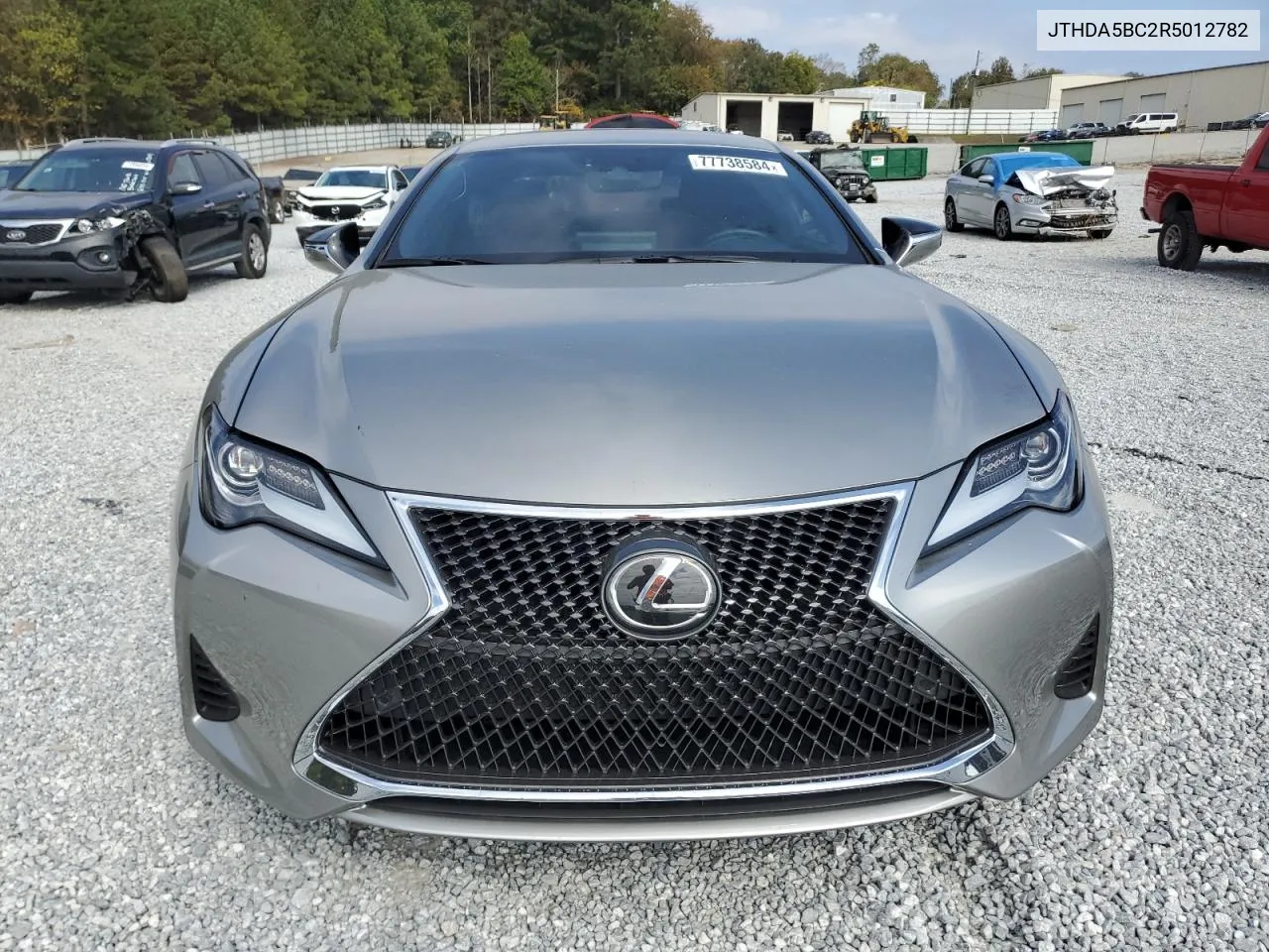 2024 Lexus Rc 300 Base VIN: JTHDA5BC2R5012782 Lot: 77738584