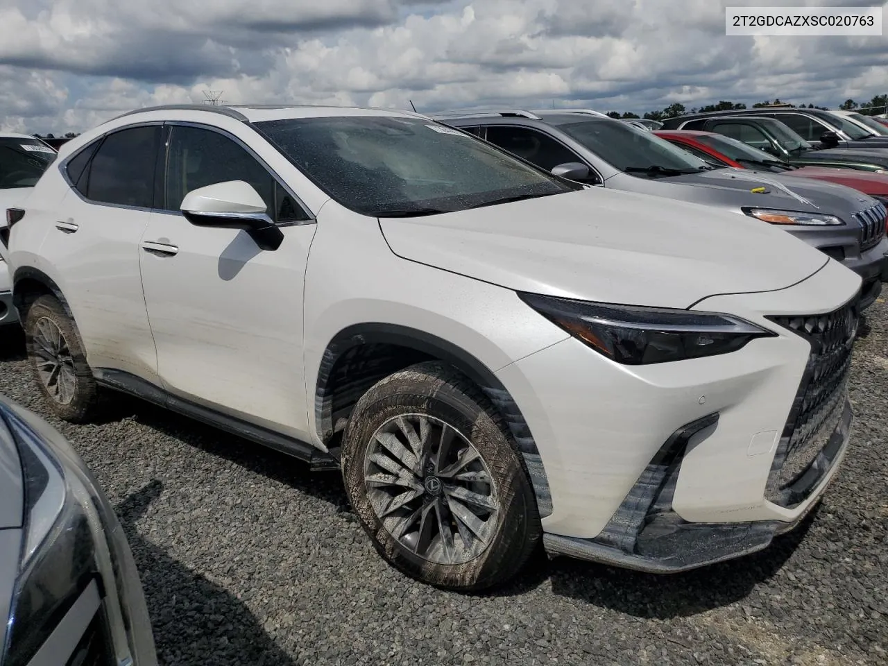 2025 Lexus Nx 250 Premium VIN: 2T2GDCAZXSC020763 Lot: 77010104