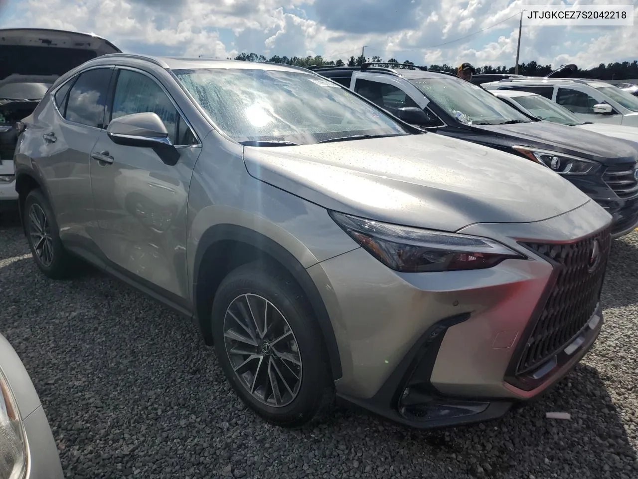 2025 Lexus Nx 350H Base VIN: JTJGKCEZ7S2042218 Lot: 77576384