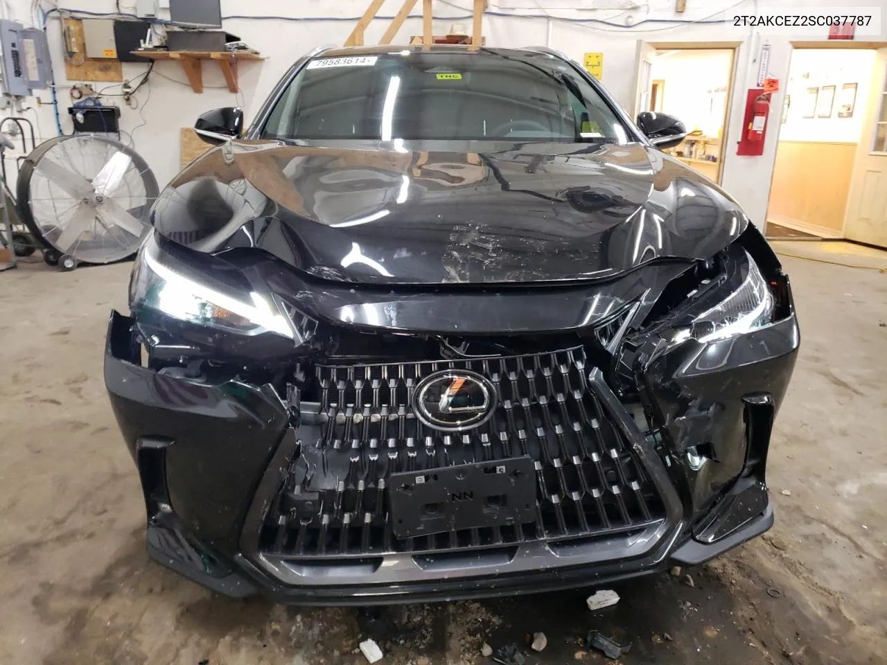 2025 Lexus Nx 350H Base VIN: 2T2AKCEZ2SC037787 Lot: 79583614