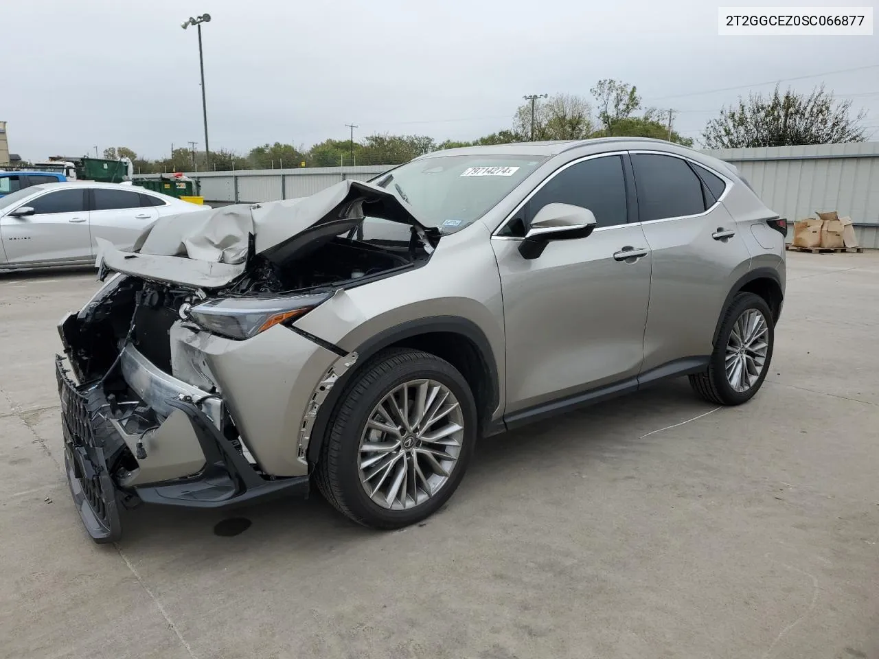 2025 Lexus Nx 350 Premium VIN: 2T2GGCEZ0SC066877 Lot: 79714274