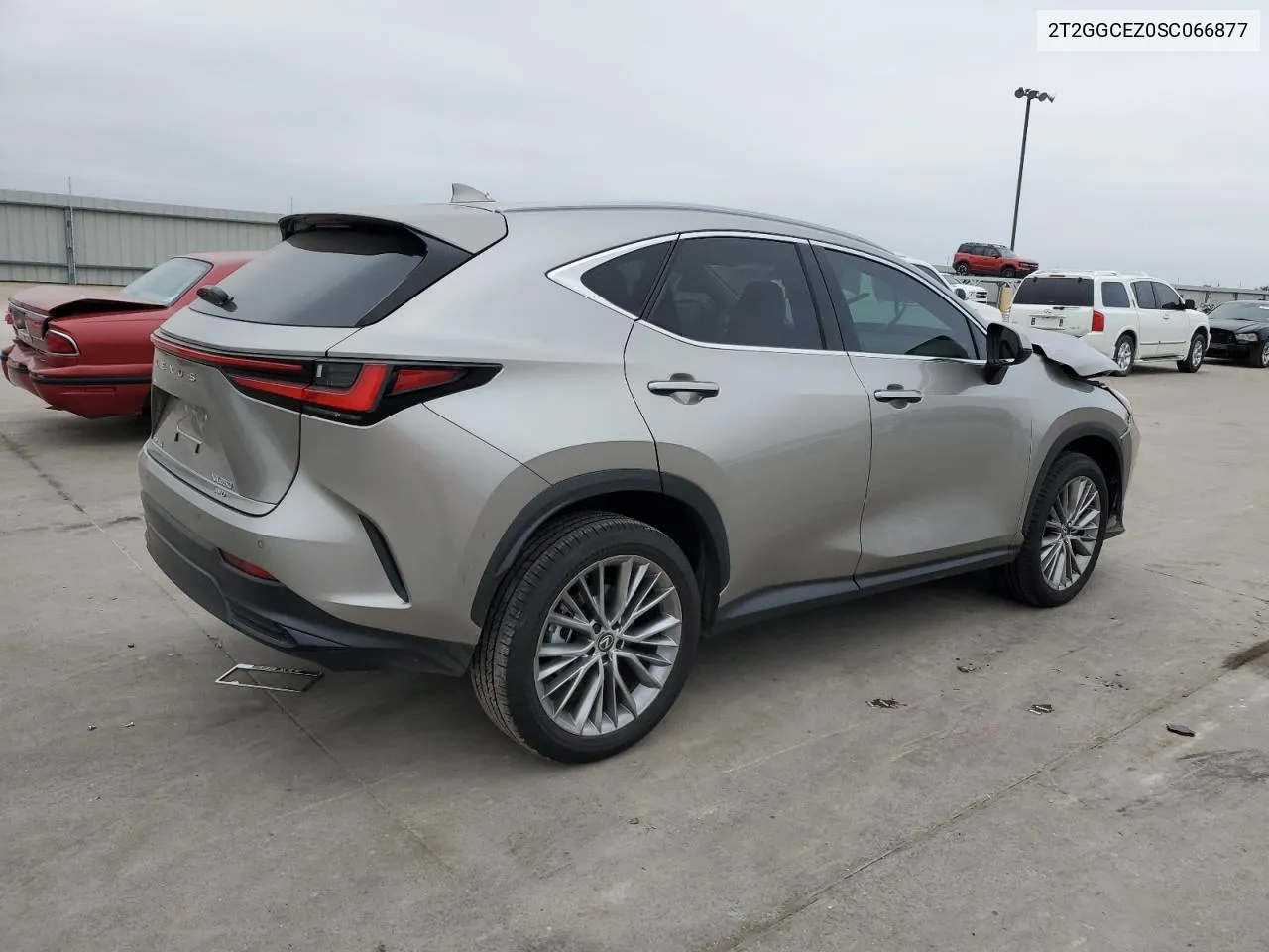 2025 Lexus Nx 350 Premium VIN: 2T2GGCEZ0SC066877 Lot: 79714274