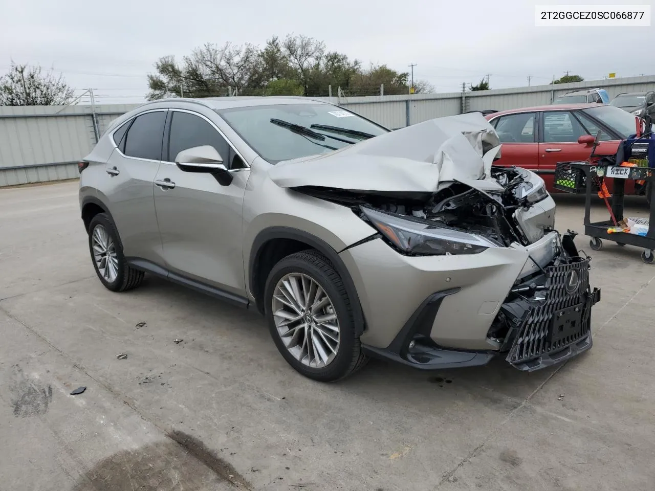 2025 Lexus Nx 350 Premium VIN: 2T2GGCEZ0SC066877 Lot: 79714274