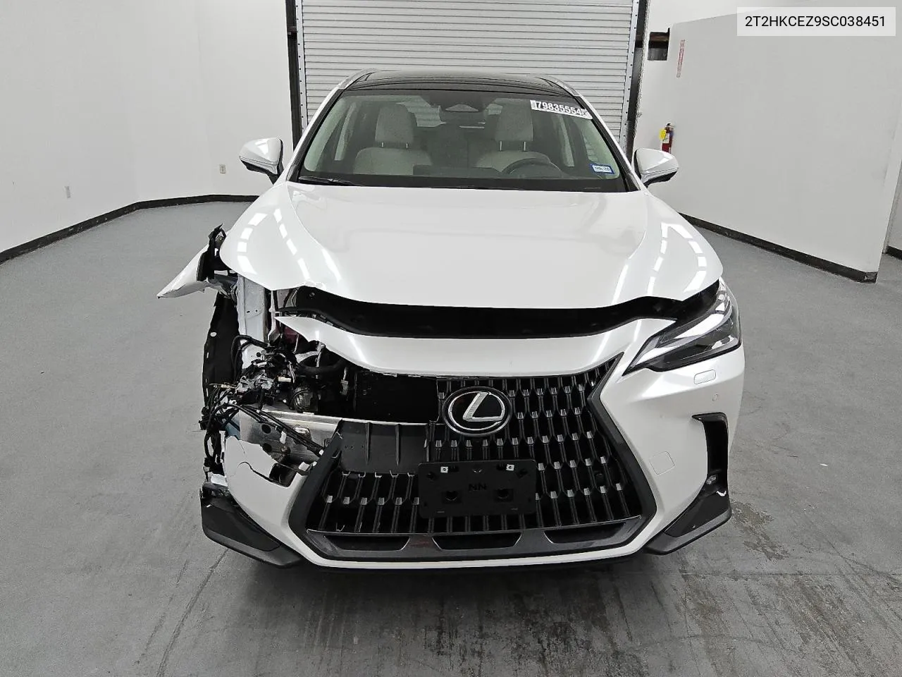 2025 Lexus Nx 350H Base VIN: 2T2HKCEZ9SC038451 Lot: 79835554