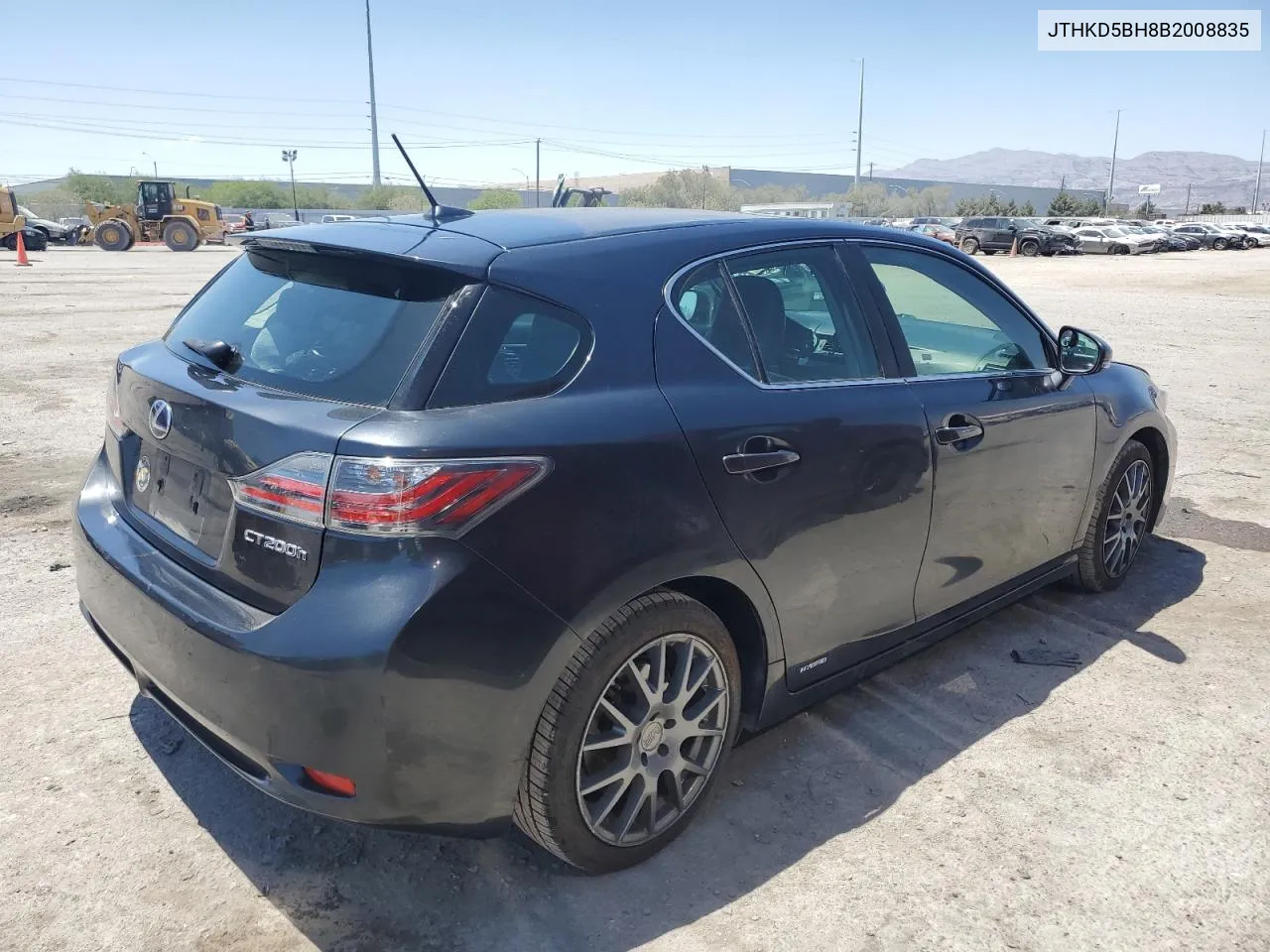 2011 Lexus Ct 200 VIN: JTHKD5BH8B2008835 Lot: 59794174