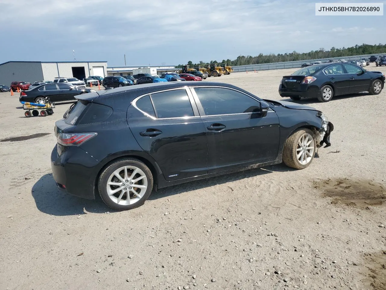 2011 Lexus Ct 200 VIN: JTHKD5BH7B2026890 Lot: 67151244