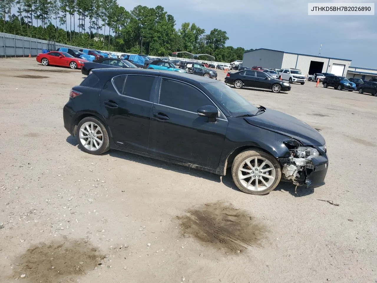 2011 Lexus Ct 200 VIN: JTHKD5BH7B2026890 Lot: 67151244