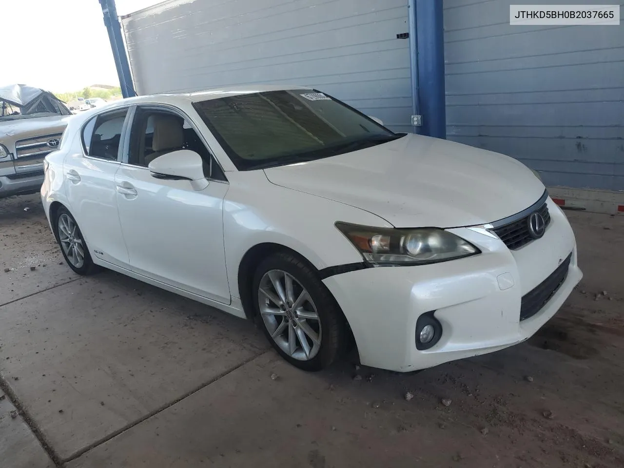 2011 Lexus Ct 200 VIN: JTHKD5BH0B2037665 Lot: 67296084