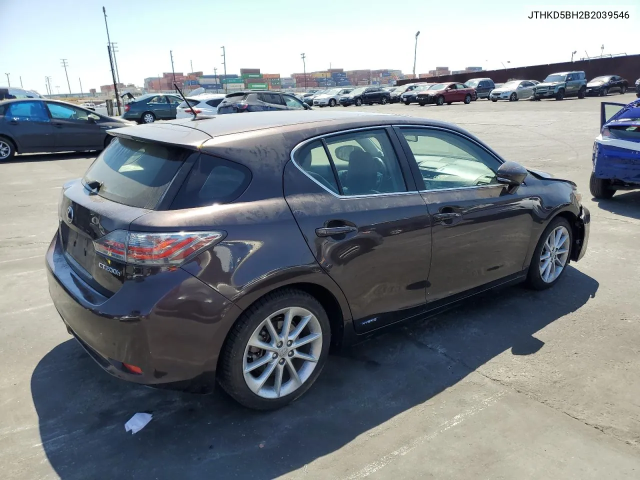 2011 Lexus Ct 200 VIN: JTHKD5BH2B2039546 Lot: 67688724