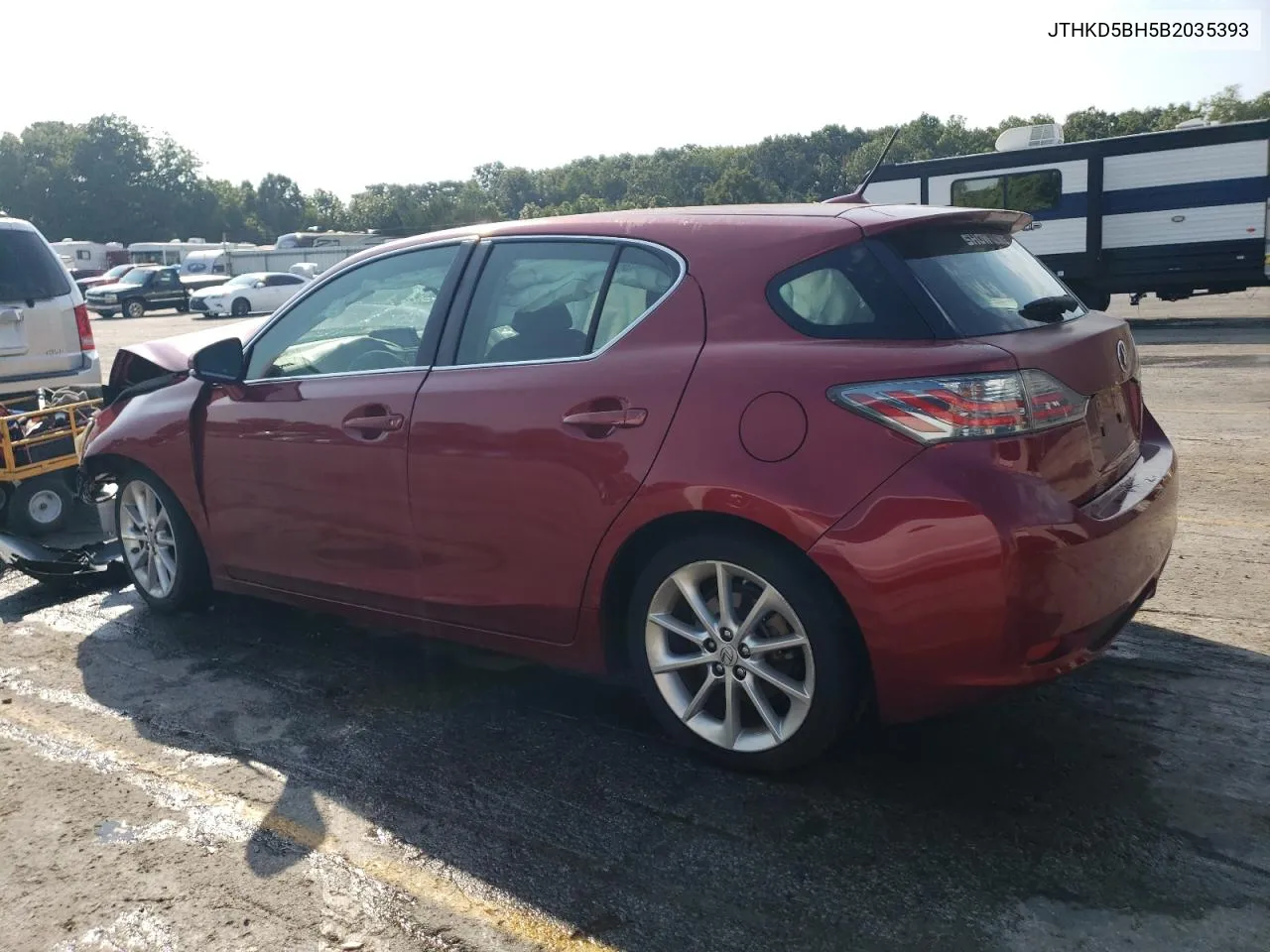 2011 Lexus Ct 200 VIN: JTHKD5BH5B2035393 Lot: 68973294