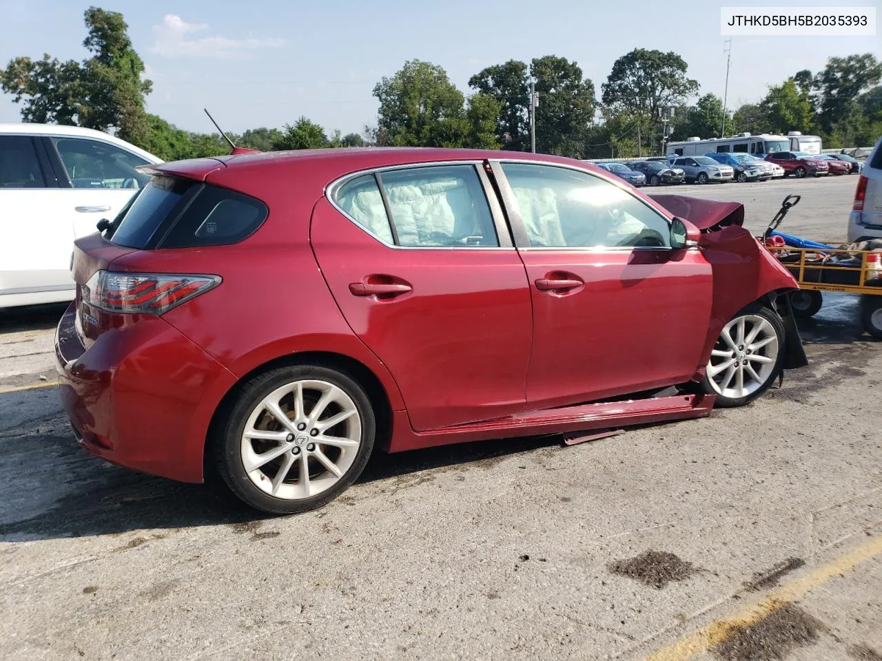 2011 Lexus Ct 200 VIN: JTHKD5BH5B2035393 Lot: 68973294