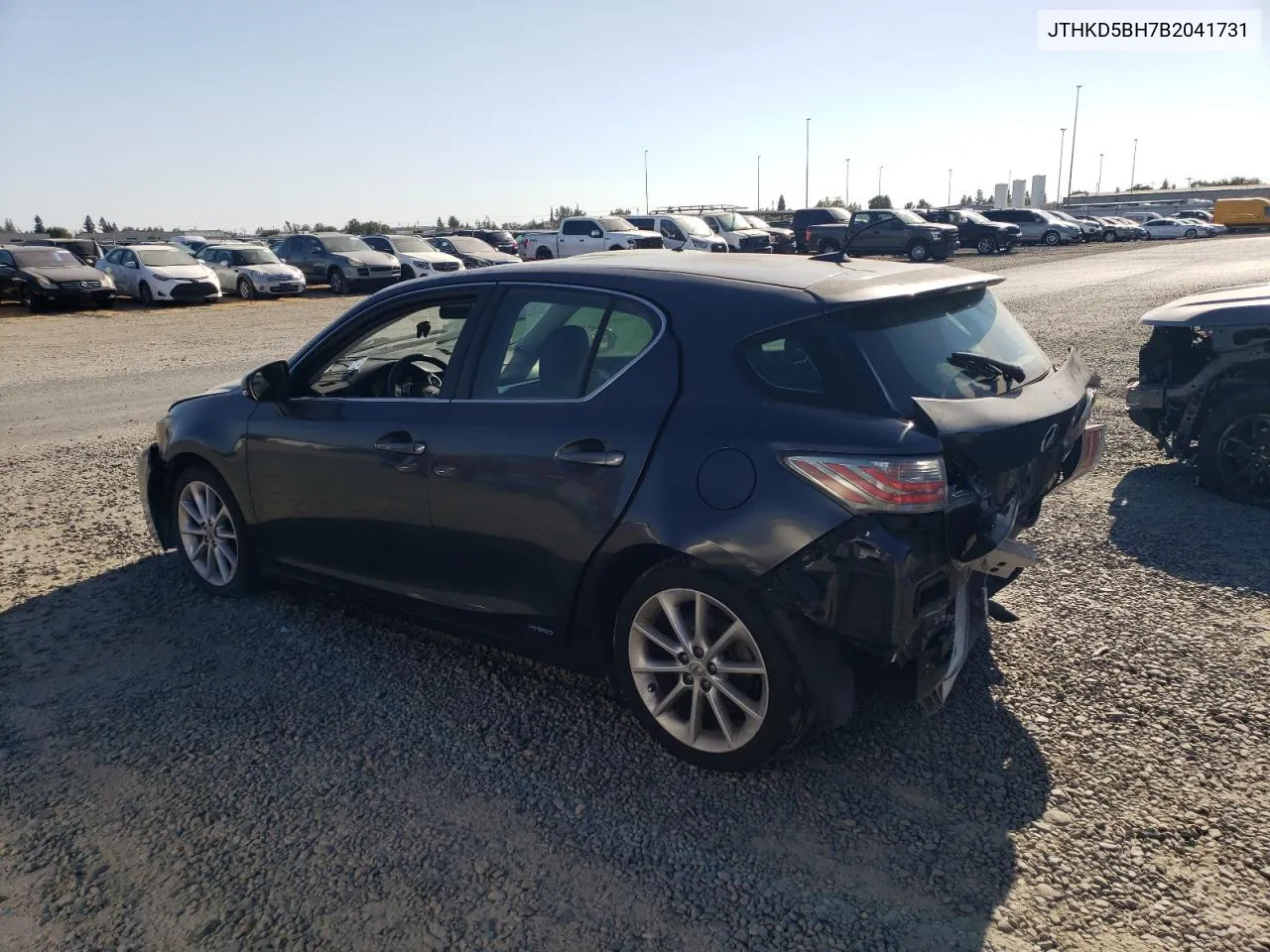 2011 Lexus Ct 200 VIN: JTHKD5BH7B2041731 Lot: 69875454