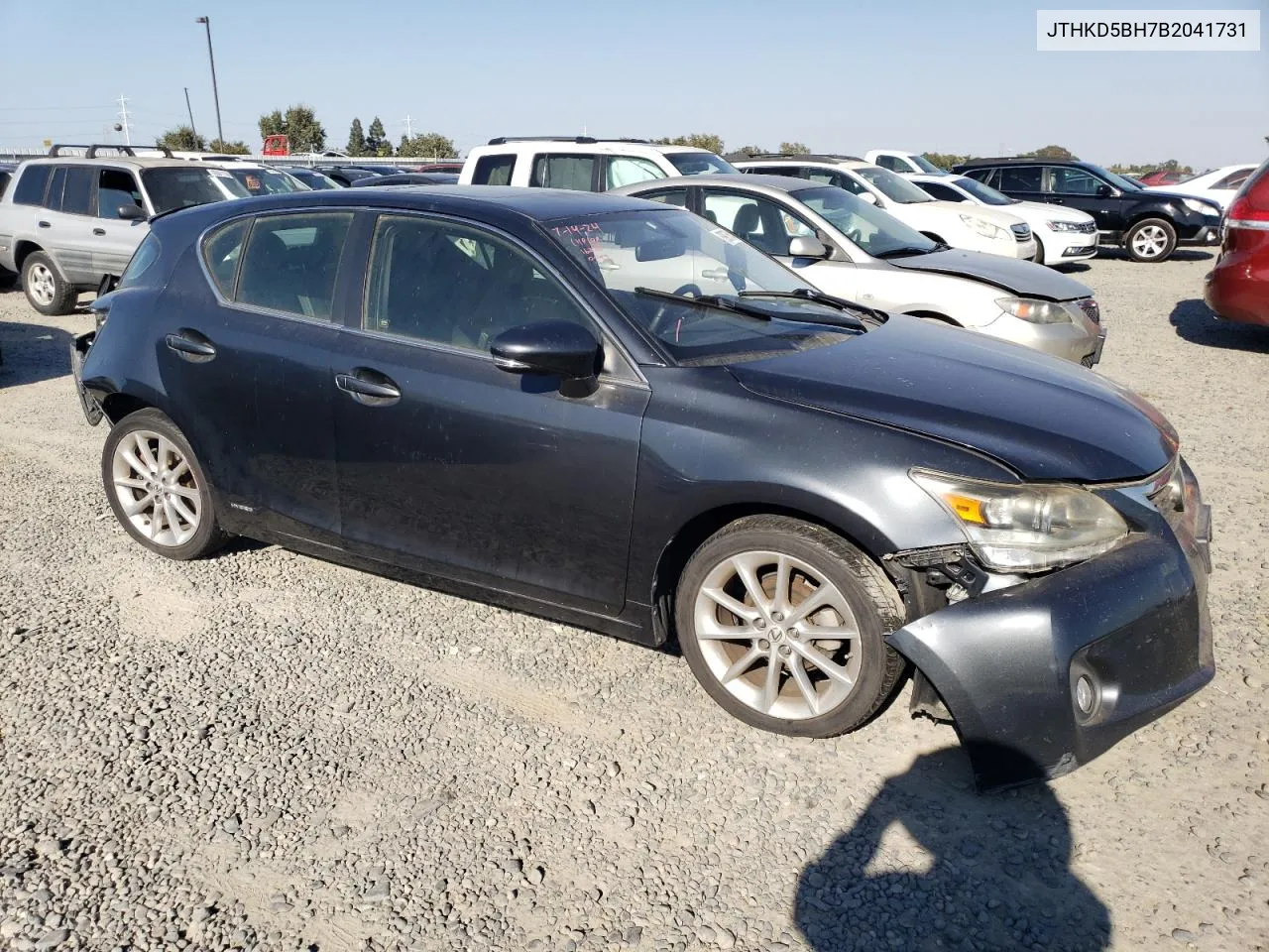 2011 Lexus Ct 200 VIN: JTHKD5BH7B2041731 Lot: 69875454