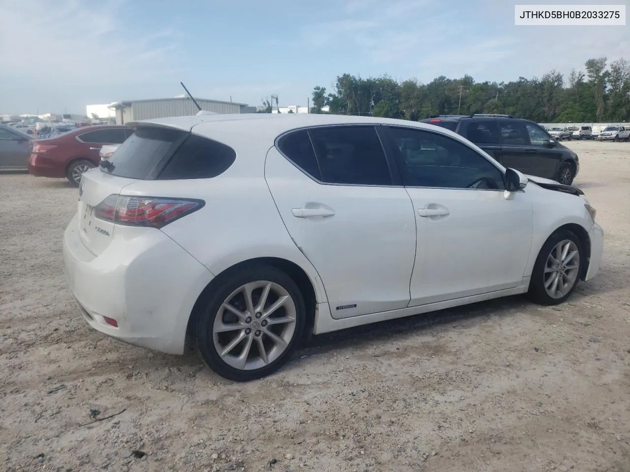 2011 Lexus Ct 200 VIN: JTHKD5BH0B2033275 Lot: 71757284