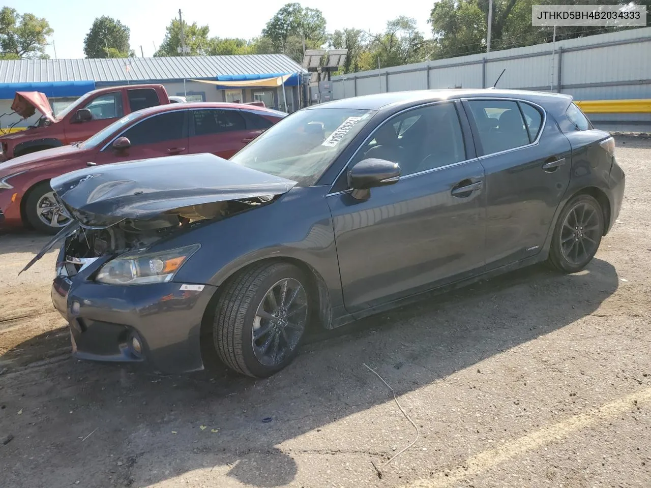 2011 Lexus Ct 200 VIN: JTHKD5BH4B2034333 Lot: 72631904