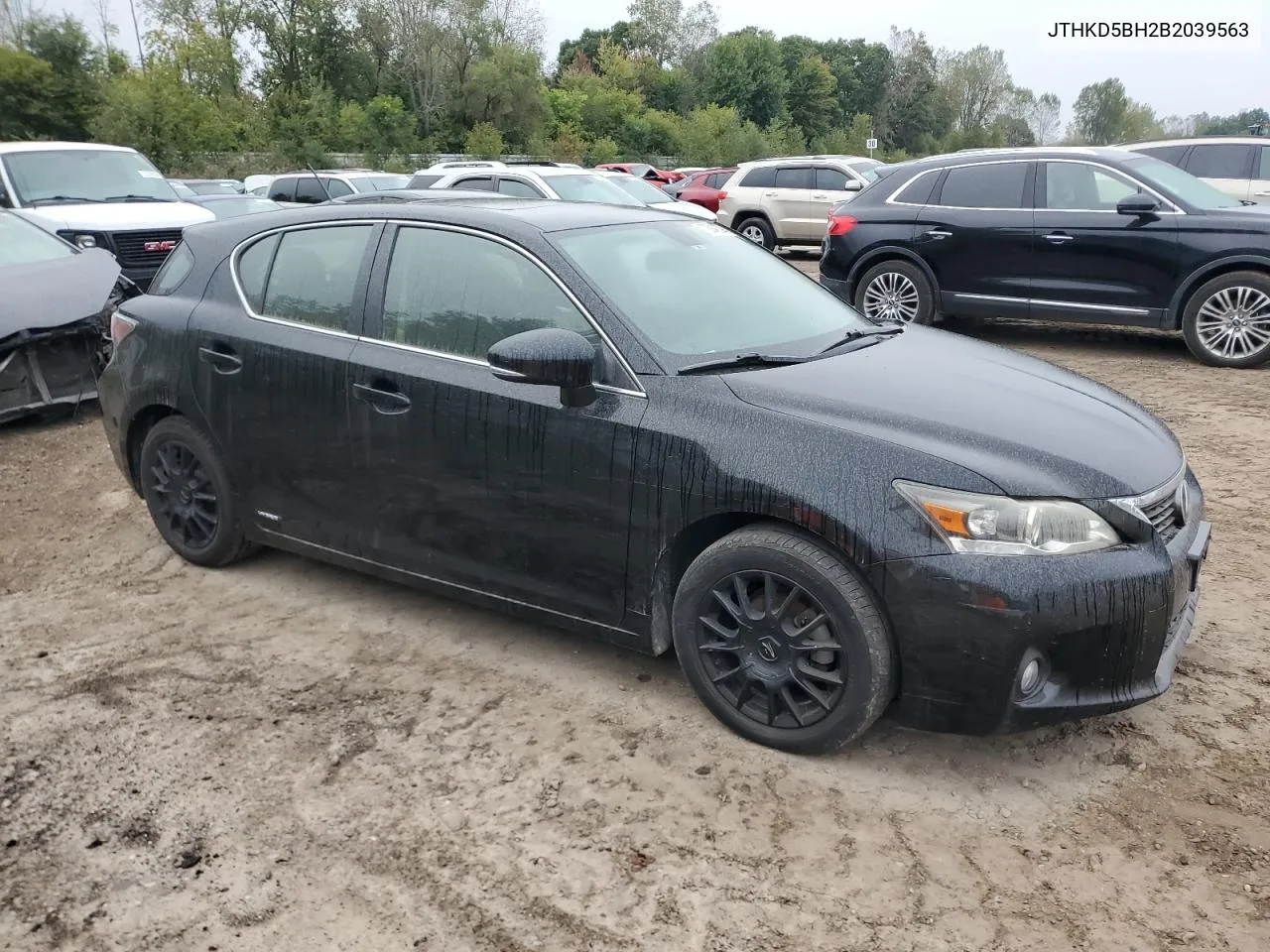 2011 Lexus Ct 200 VIN: JTHKD5BH2B2039563 Lot: 72943394