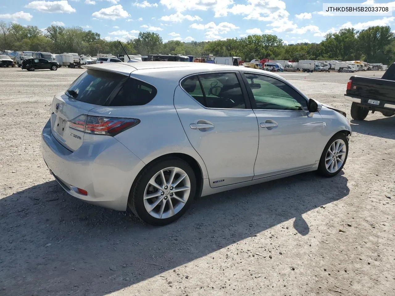 2011 Lexus Ct 200 VIN: JTHKD5BH5B2033708 Lot: 73678254