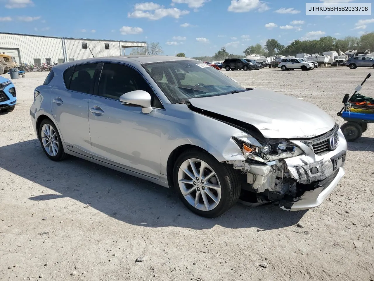 2011 Lexus Ct 200 VIN: JTHKD5BH5B2033708 Lot: 73678254