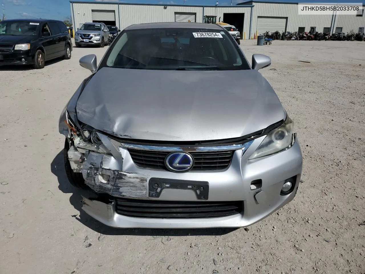 2011 Lexus Ct 200 VIN: JTHKD5BH5B2033708 Lot: 73678254