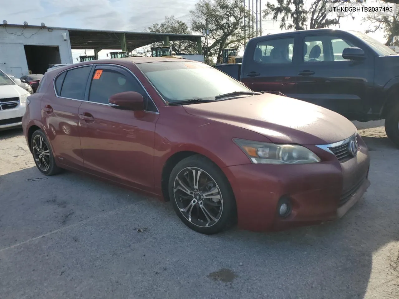 2011 Lexus Ct 200 VIN: JTHKD5BH1B2037495 Lot: 76751804