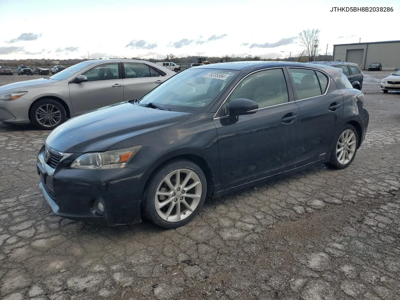 2011 Lexus Ct 200 VIN: JTHKD5BH8B2038286 Lot: 79235564