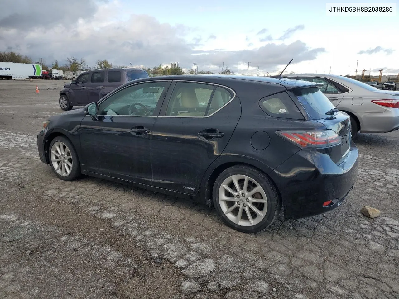 2011 Lexus Ct 200 VIN: JTHKD5BH8B2038286 Lot: 79235564