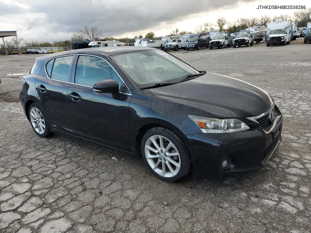 2011 Lexus Ct 200 VIN: JTHKD5BH8B2038286 Lot: 79235564