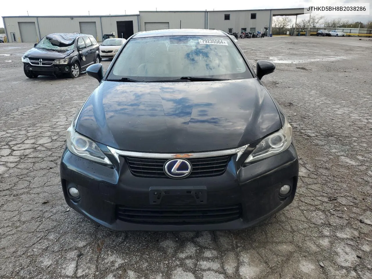 2011 Lexus Ct 200 VIN: JTHKD5BH8B2038286 Lot: 79235564