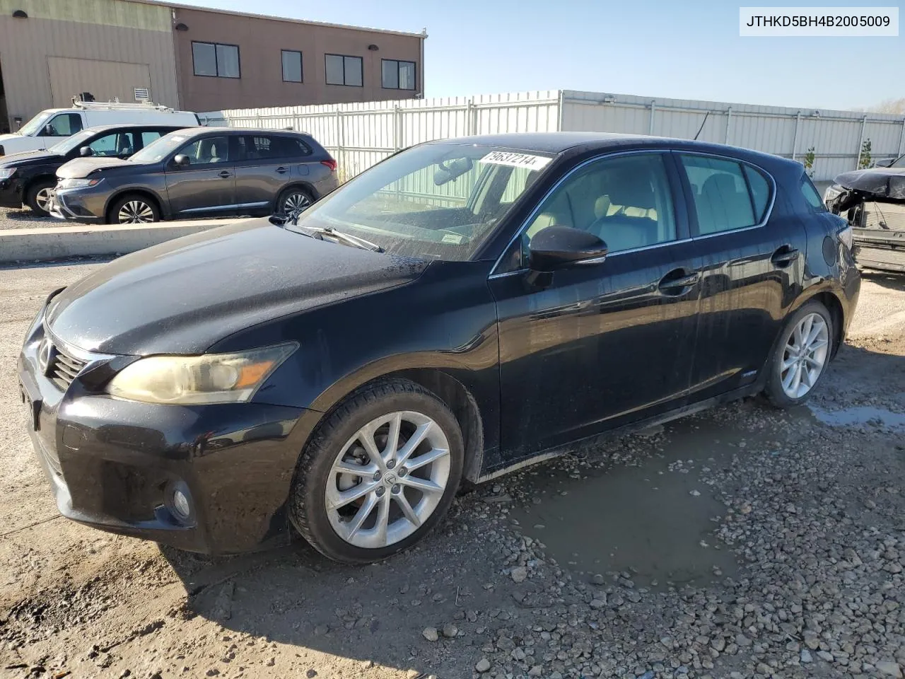 2011 Lexus Ct 200 VIN: JTHKD5BH4B2005009 Lot: 79637214