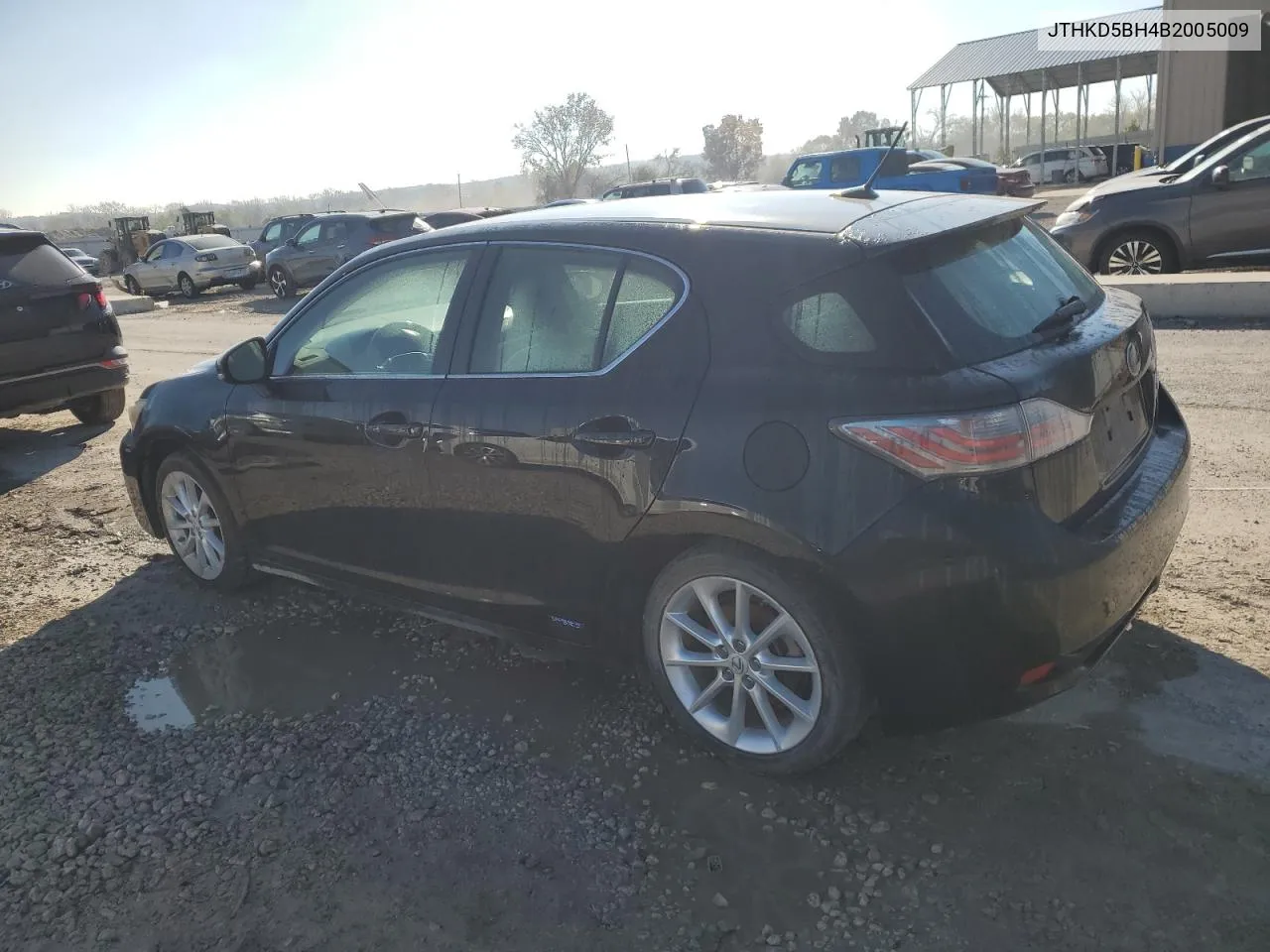 2011 Lexus Ct 200 VIN: JTHKD5BH4B2005009 Lot: 79637214