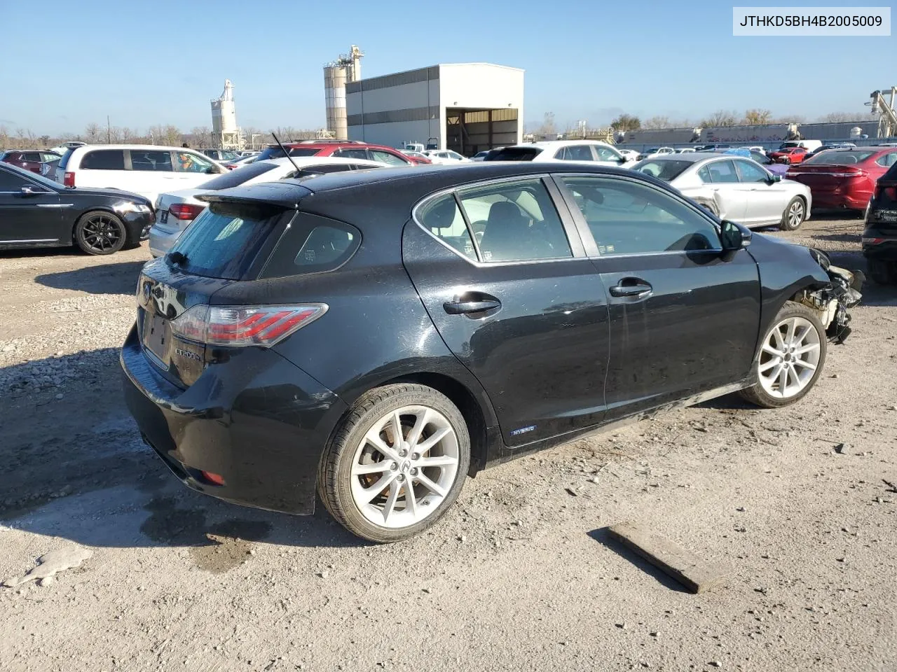 2011 Lexus Ct 200 VIN: JTHKD5BH4B2005009 Lot: 79637214