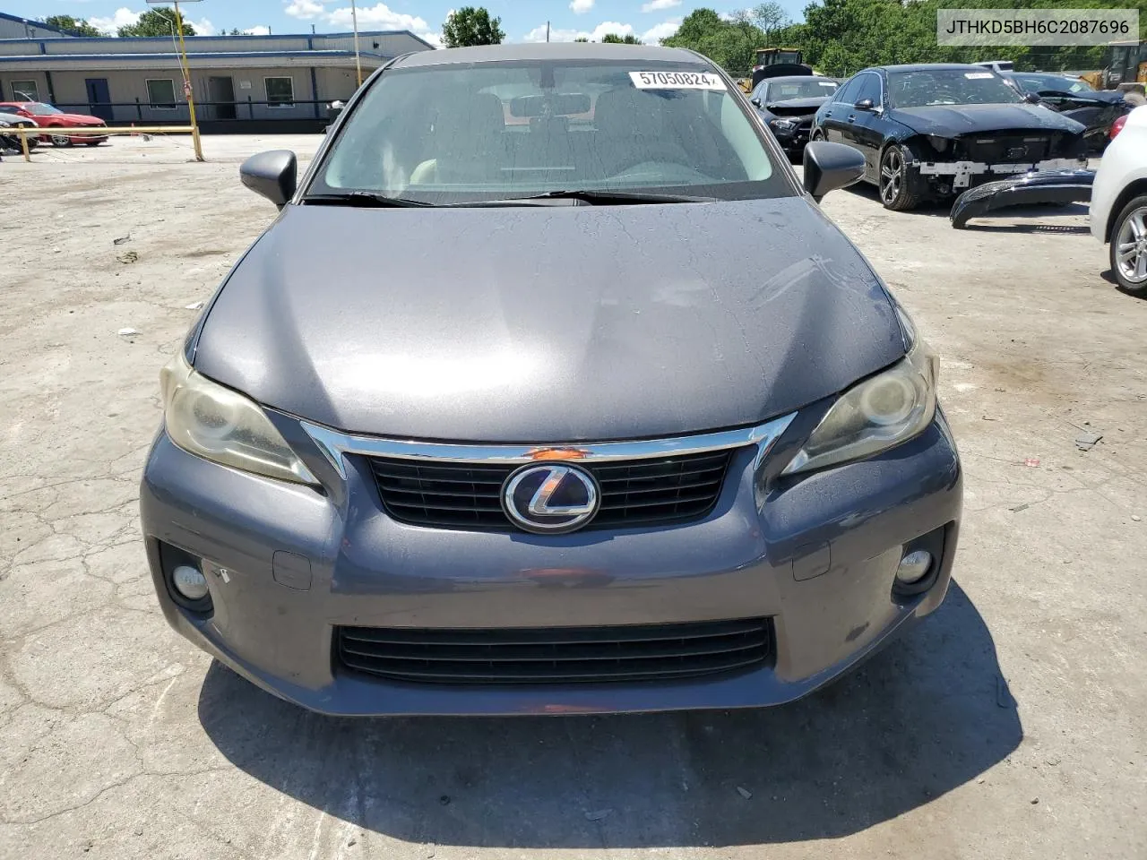 2012 Lexus Ct 200 VIN: JTHKD5BH6C2087696 Lot: 57050824