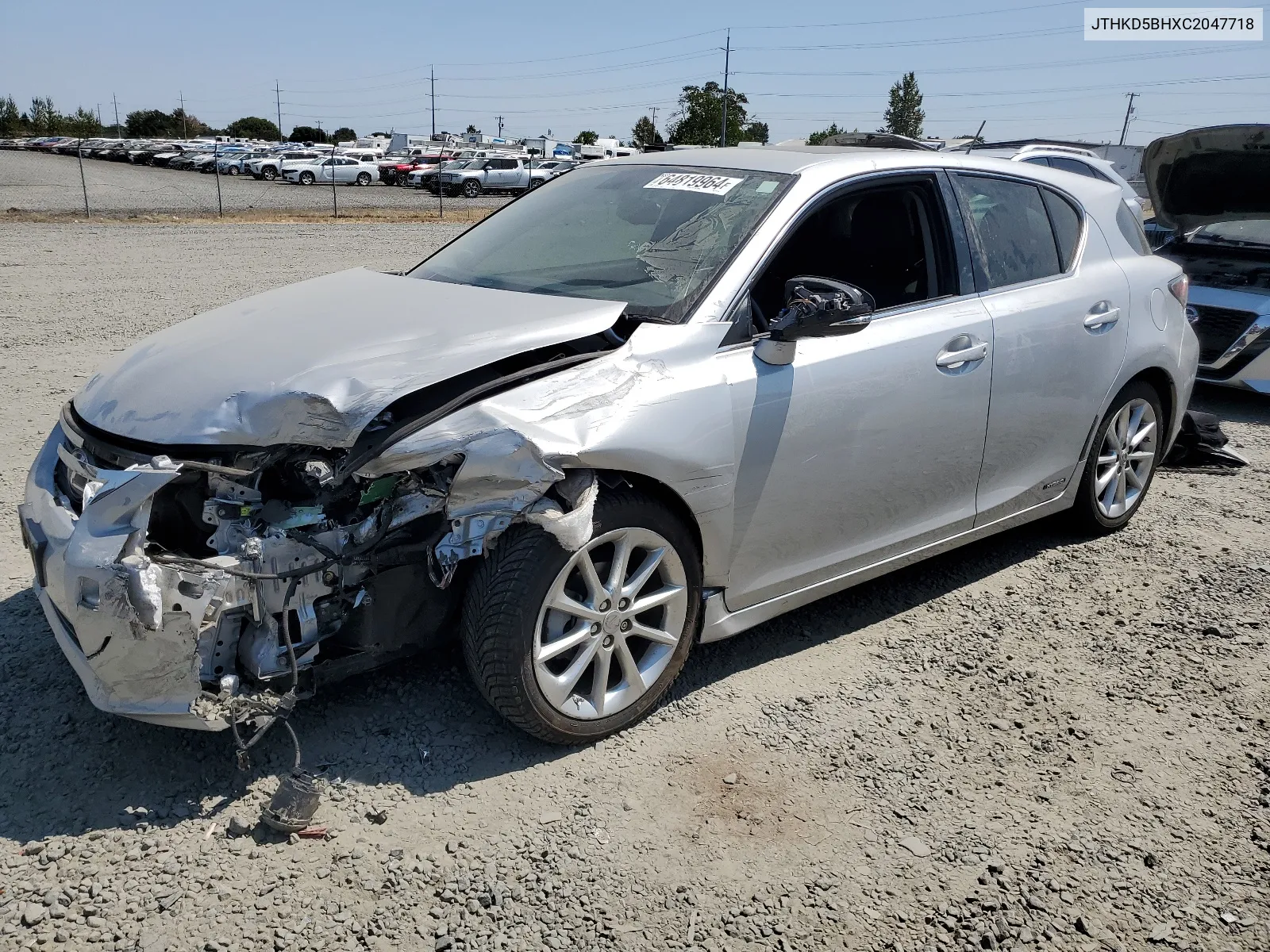 JTHKD5BHXC2047718 2012 Lexus Ct 200