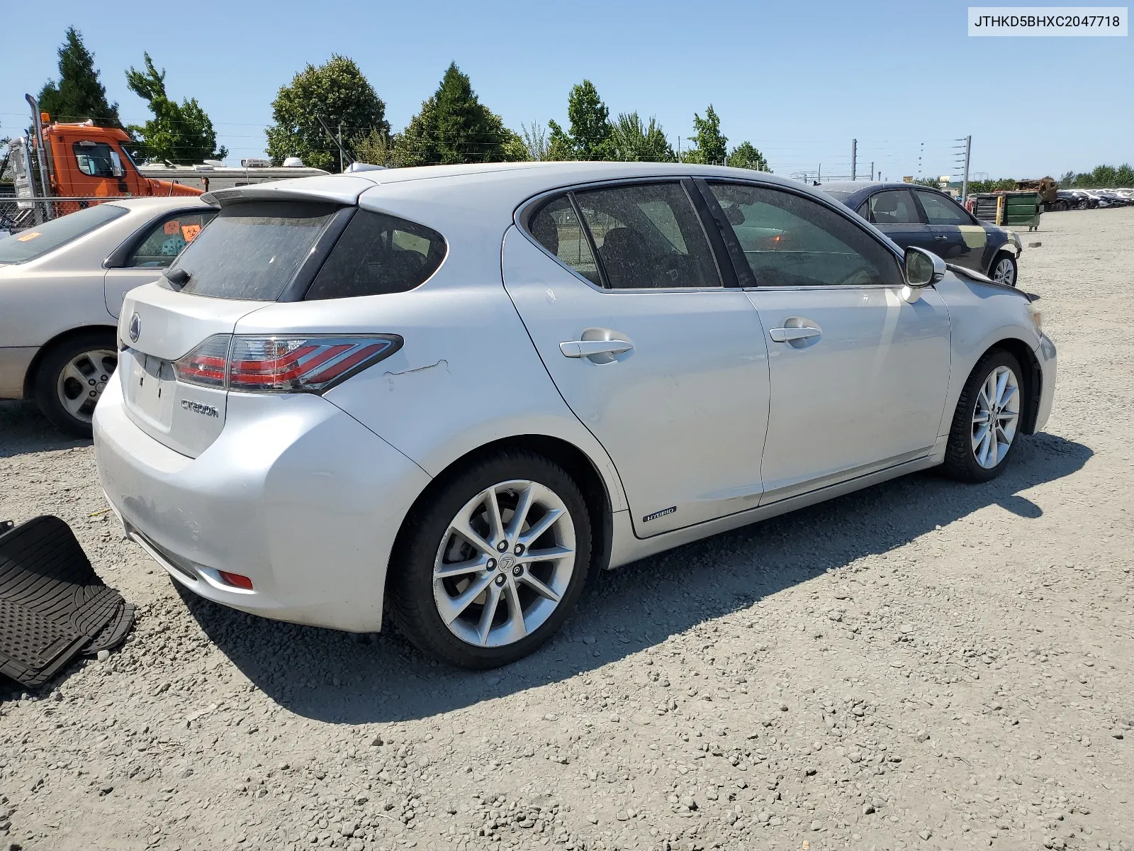 JTHKD5BHXC2047718 2012 Lexus Ct 200