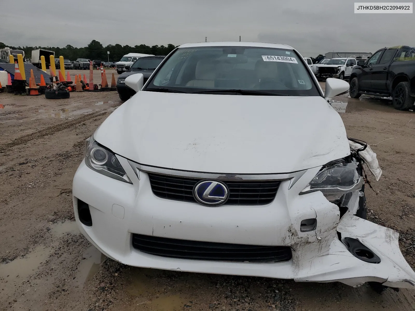 JTHKD5BH2C2094922 2012 Lexus Ct 200