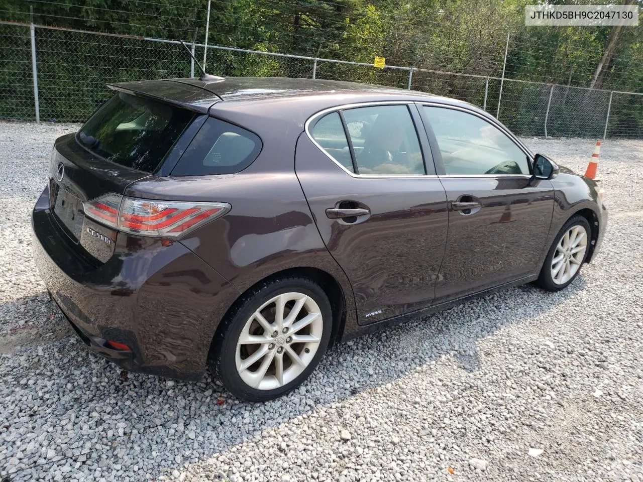 2012 Lexus Ct 200 VIN: JTHKD5BH9C2047130 Lot: 65665524