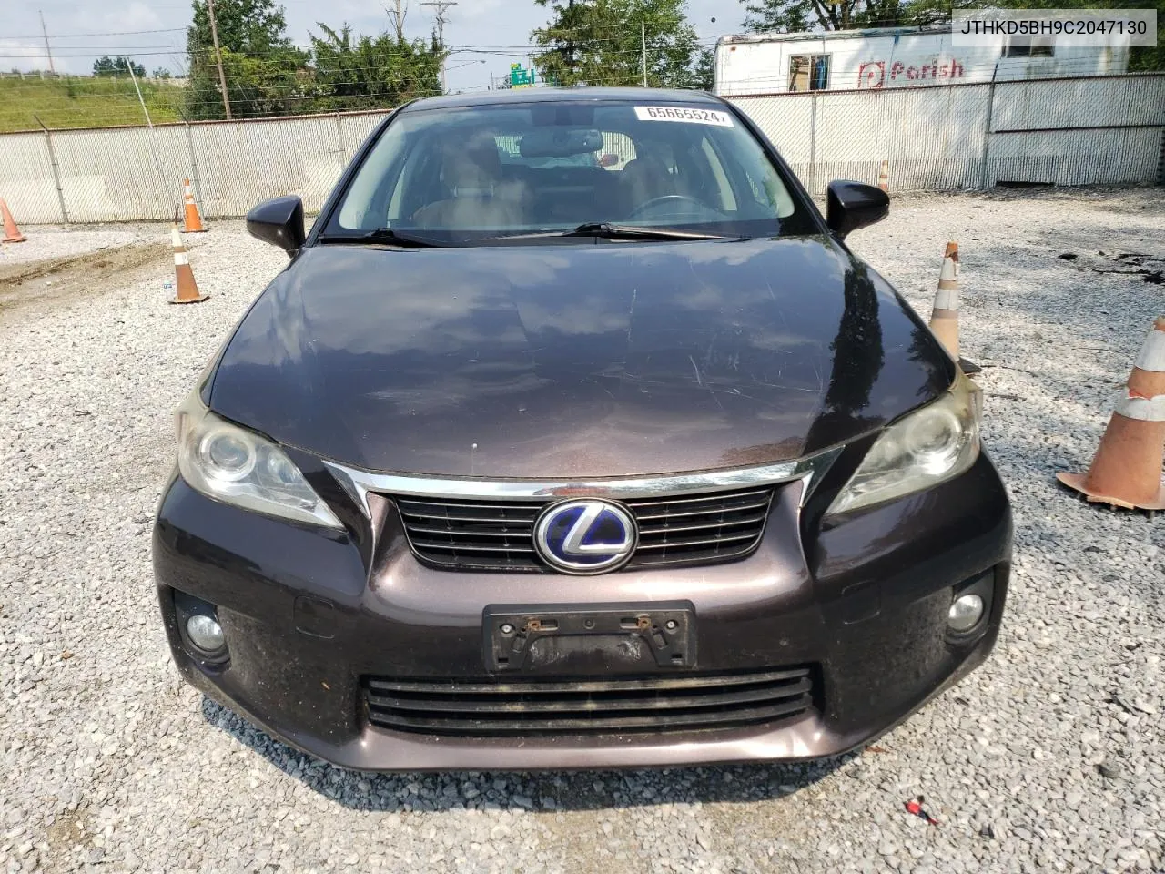 2012 Lexus Ct 200 VIN: JTHKD5BH9C2047130 Lot: 65665524