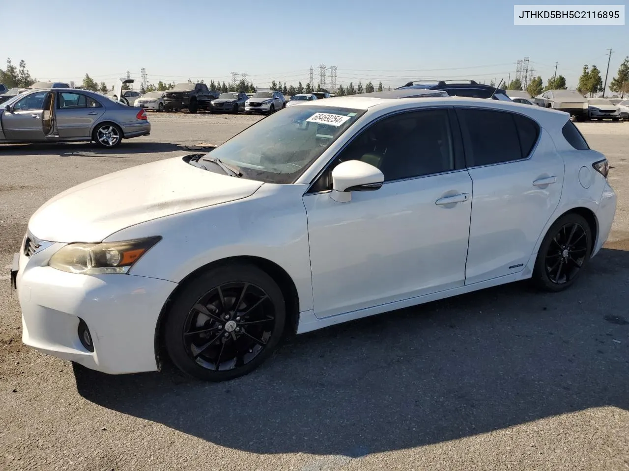 JTHKD5BH5C2116895 2012 Lexus Ct 200