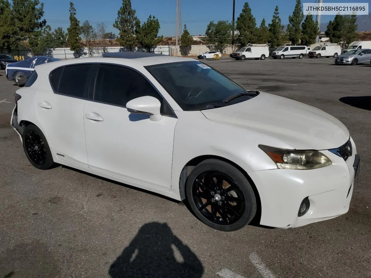 JTHKD5BH5C2116895 2012 Lexus Ct 200