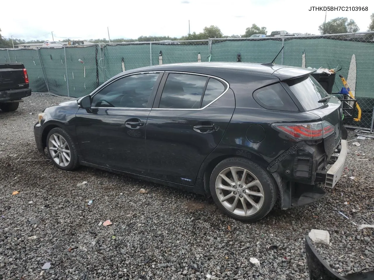 2012 Lexus Ct 200 VIN: JTHKD5BH7C2103968 Lot: 69103814