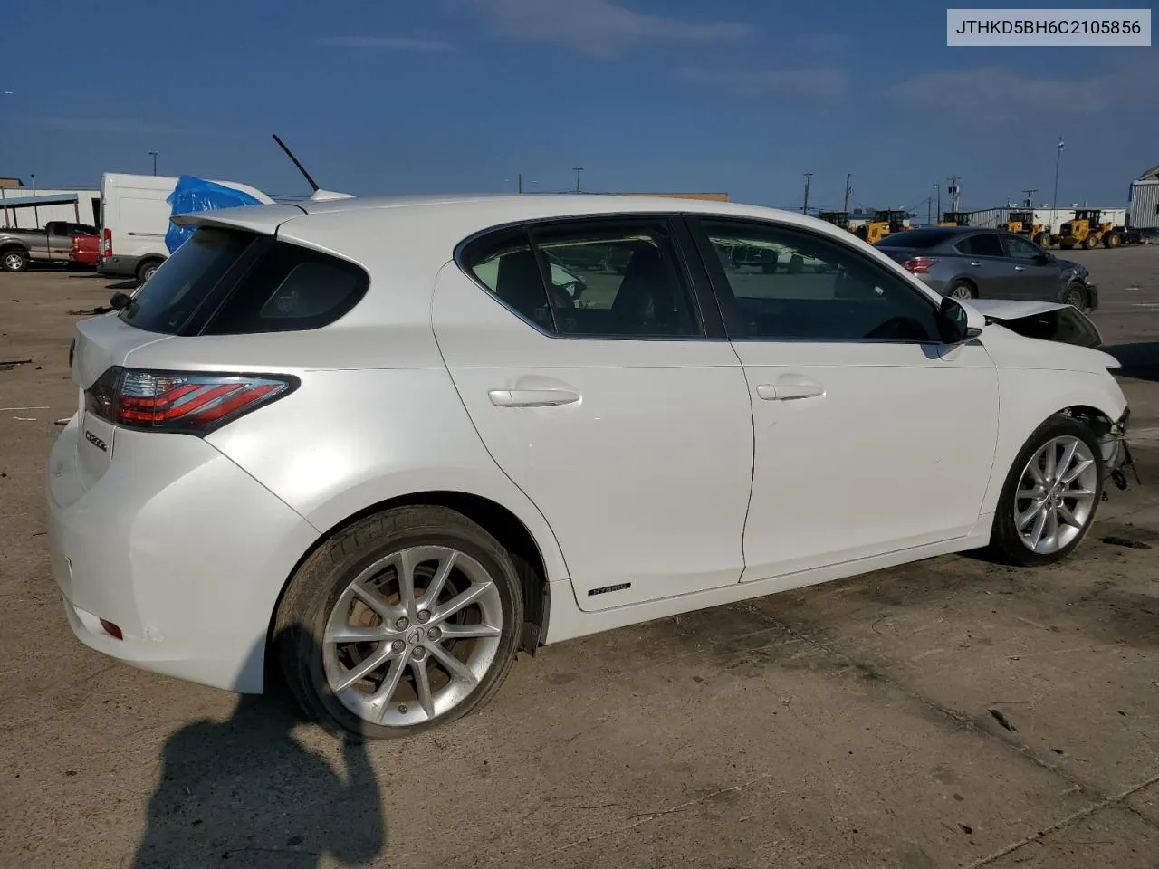 2012 Lexus Ct 200 VIN: JTHKD5BH6C2105856 Lot: 70487294