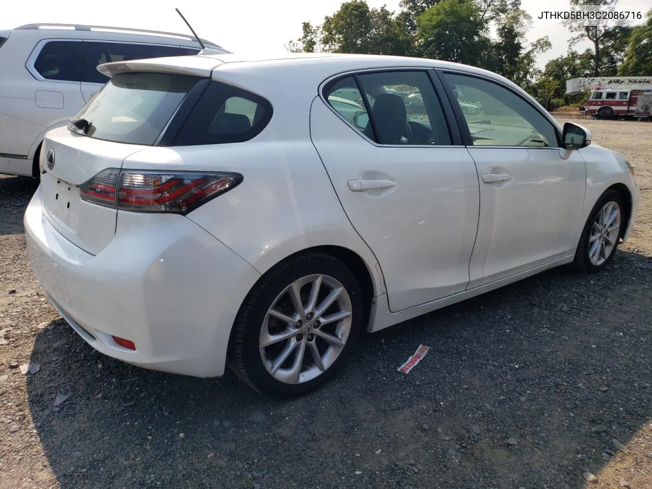 2012 Lexus Ct 200 VIN: JTHKD5BH3C2086716 Lot: 71716724