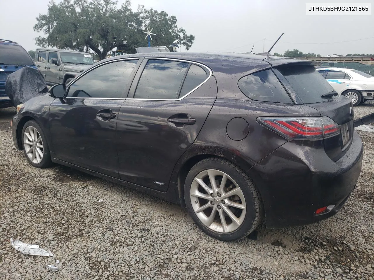 2012 Lexus Ct 200 VIN: JTHKD5BH9C2121565 Lot: 72212564