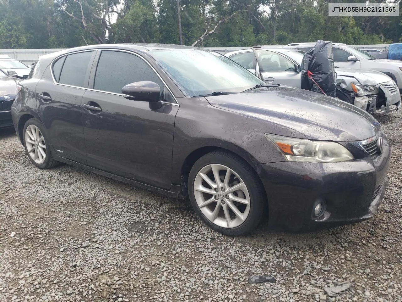 2012 Lexus Ct 200 VIN: JTHKD5BH9C2121565 Lot: 72212564