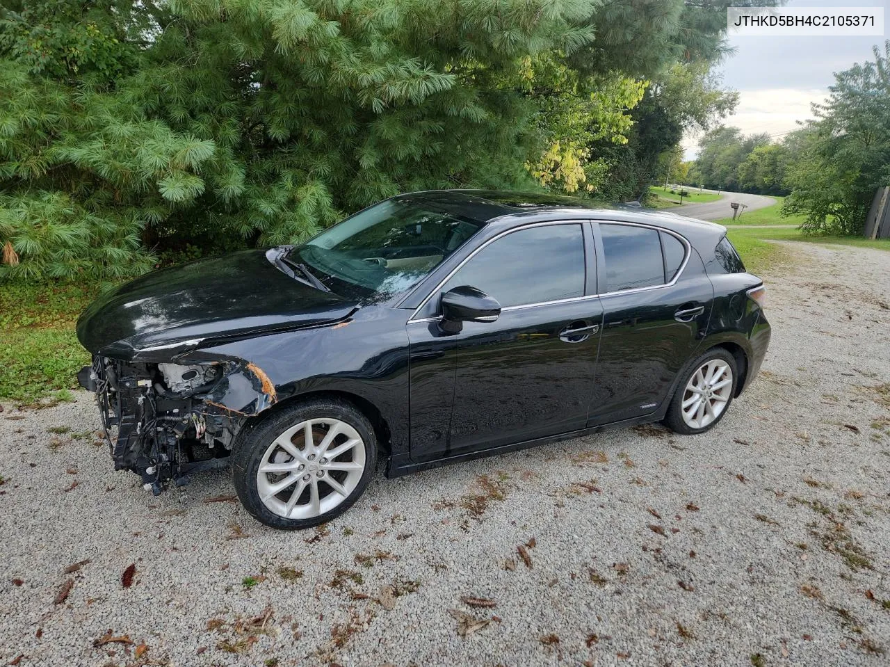 2012 Lexus Ct 200 VIN: JTHKD5BH4C2105371 Lot: 73416994