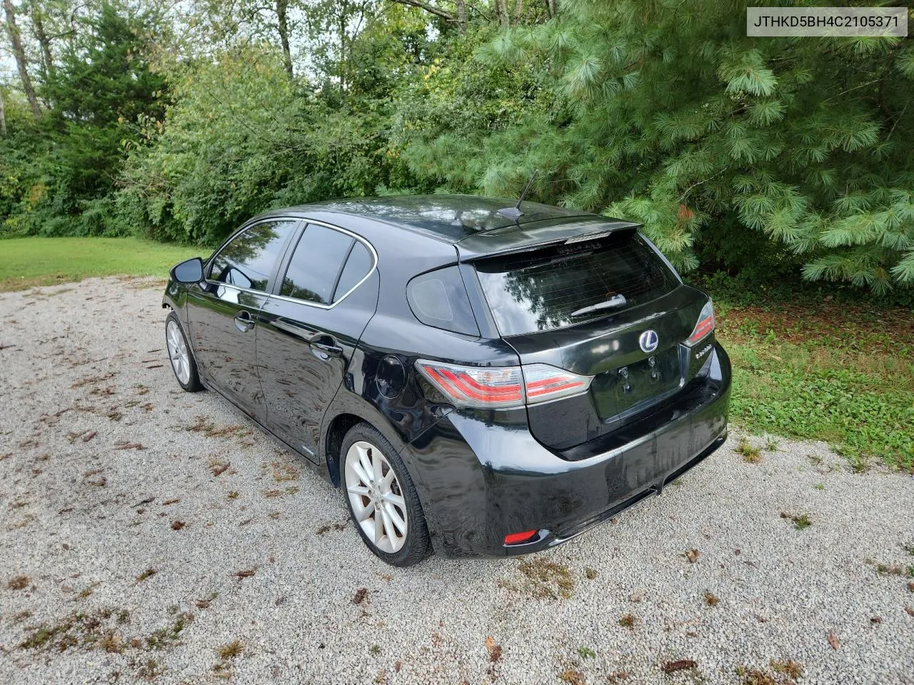 2012 Lexus Ct 200 VIN: JTHKD5BH4C2105371 Lot: 73416994