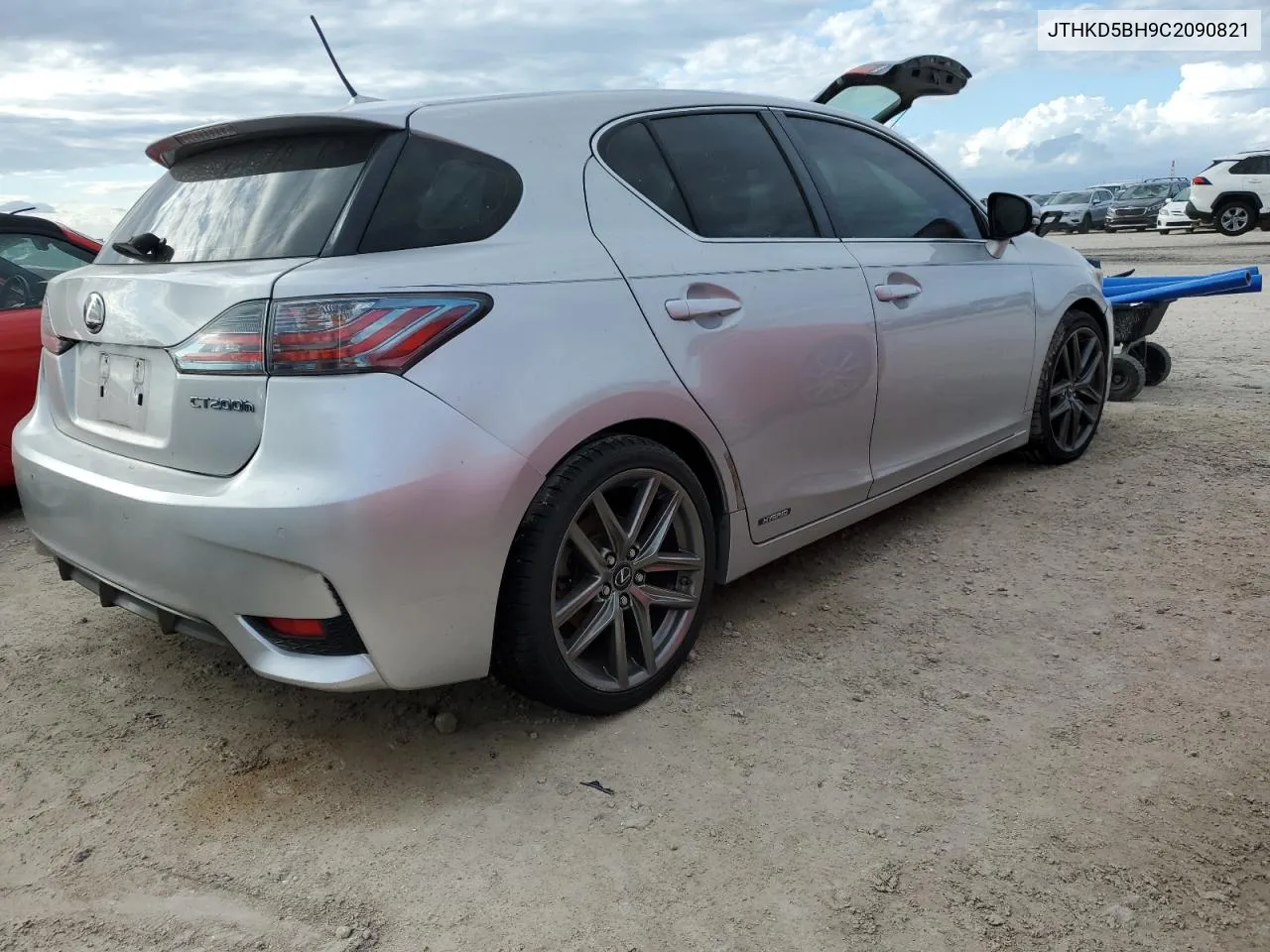 2012 Lexus Ct 200 VIN: JTHKD5BH9C2090821 Lot: 76129234