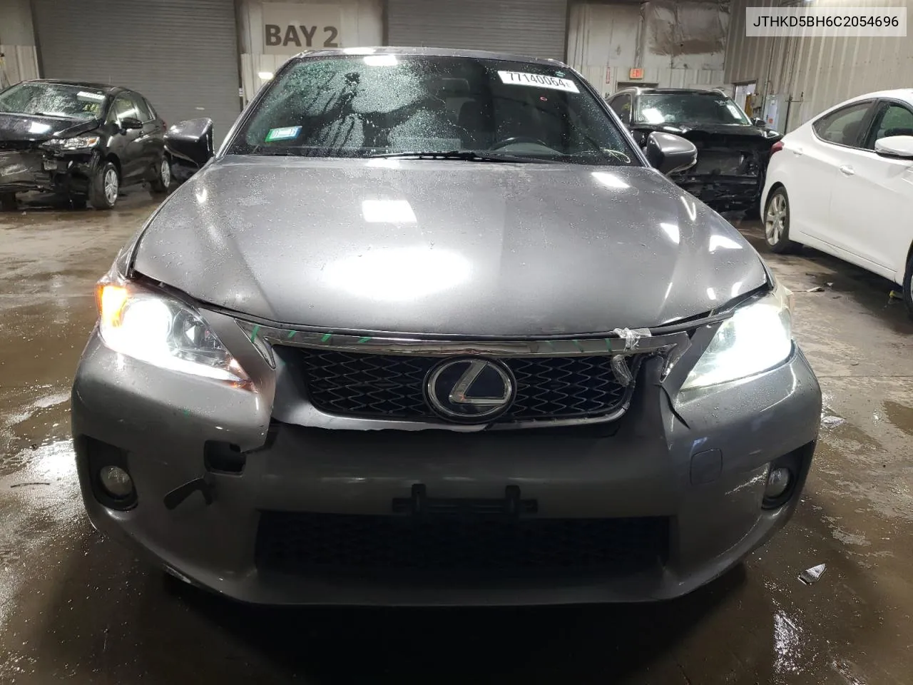 2012 Lexus Ct 200 VIN: JTHKD5BH6C2054696 Lot: 77140064