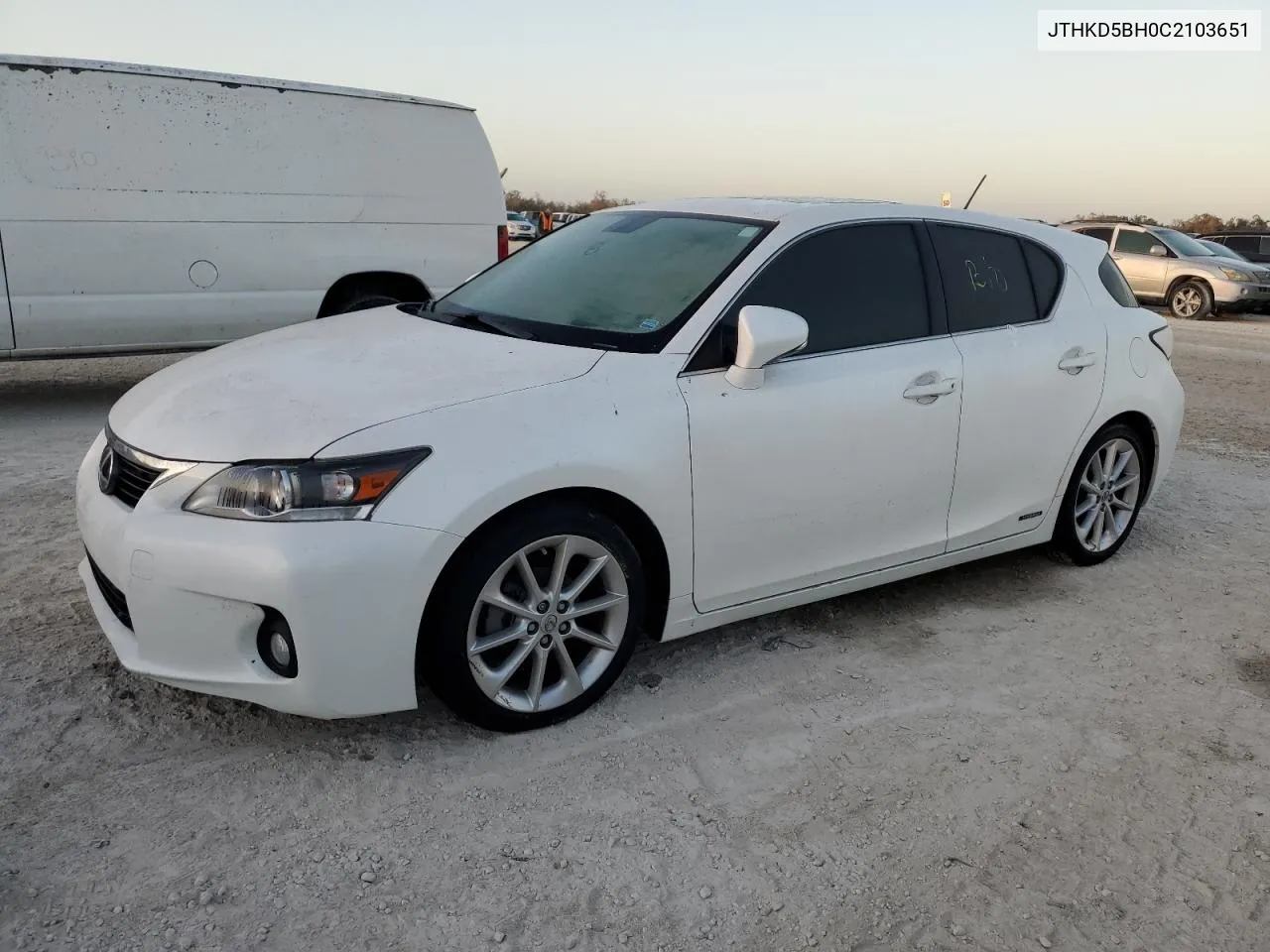 2012 Lexus Ct 200 VIN: JTHKD5BH0C2103651 Lot: 77277694