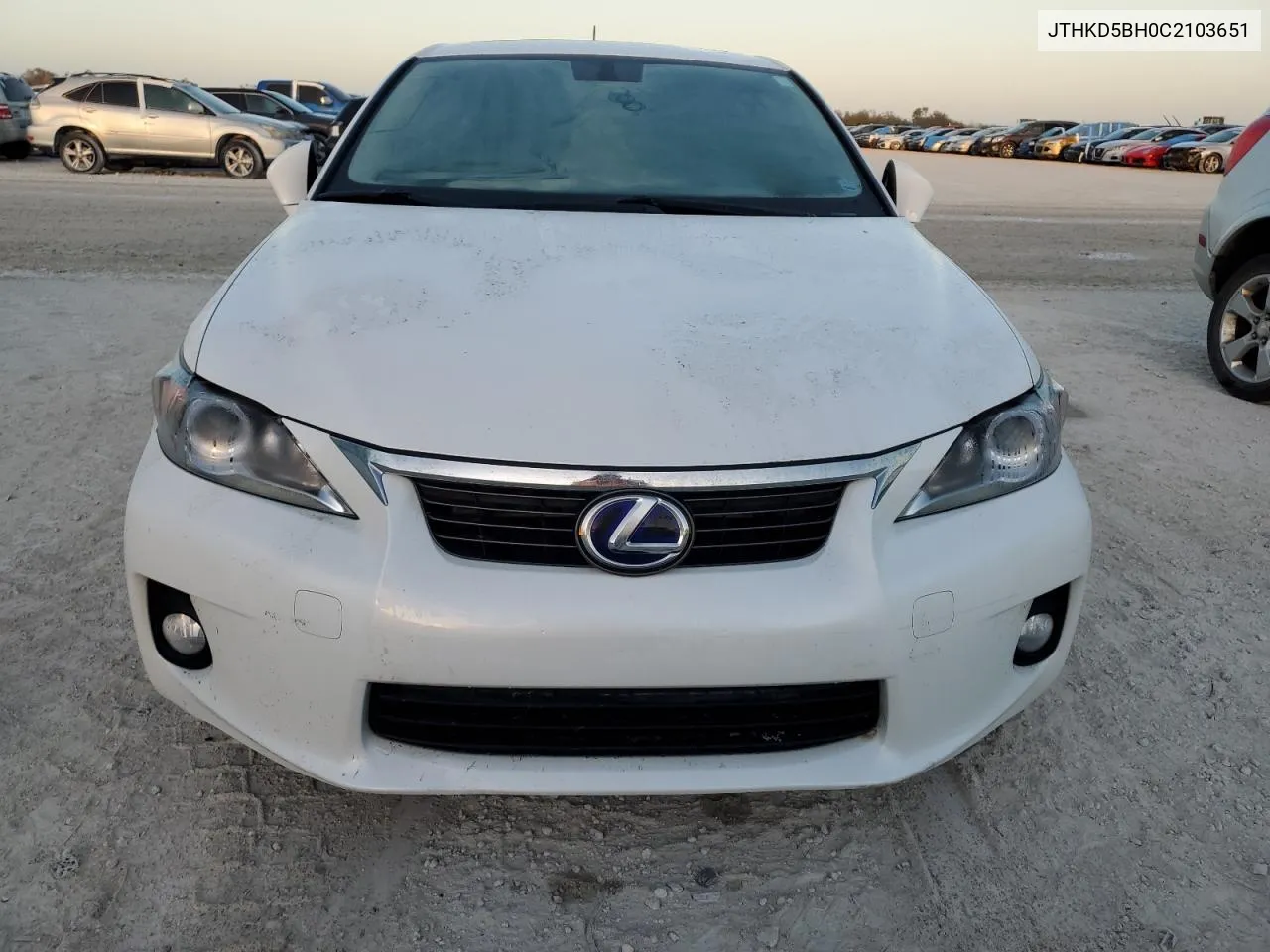 2012 Lexus Ct 200 VIN: JTHKD5BH0C2103651 Lot: 77277694